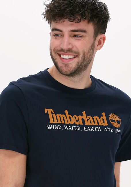 Dunkelblau TIMBERLAND T-shirt WWESR FRONT TEE - large