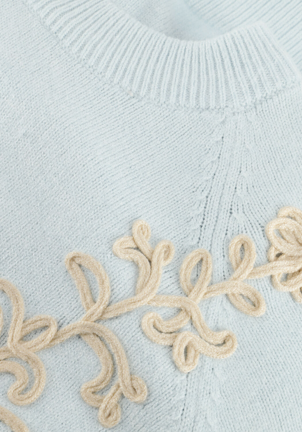 Hellblau OBJECT Pullover OBJLANEY RUBIN SS PULLOVER - large