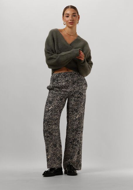 Grüne MSCH COPENHAGEN Pullover MSCHZINELLE HOPE WRAP PULLOVER - large