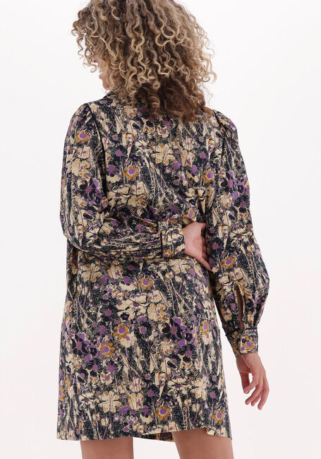 Schwarze SECOND FEMALE Minikleid BOTANY TUNIC DRESS - large