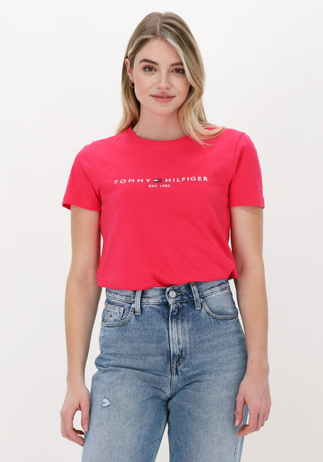 Rosane TOMMY HILFIGER T-shirt REGULAR HILFIGER C-NK TEE SS - large