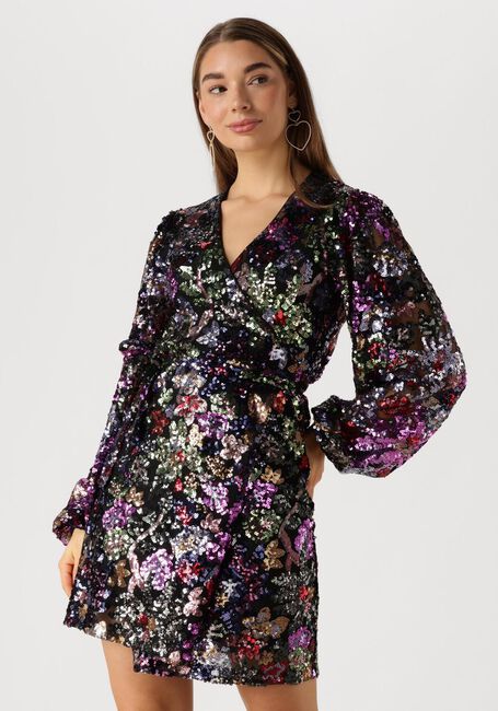 Mehrfarbige/Bunte NOTRE-V Minikleid NV-ELIF - large