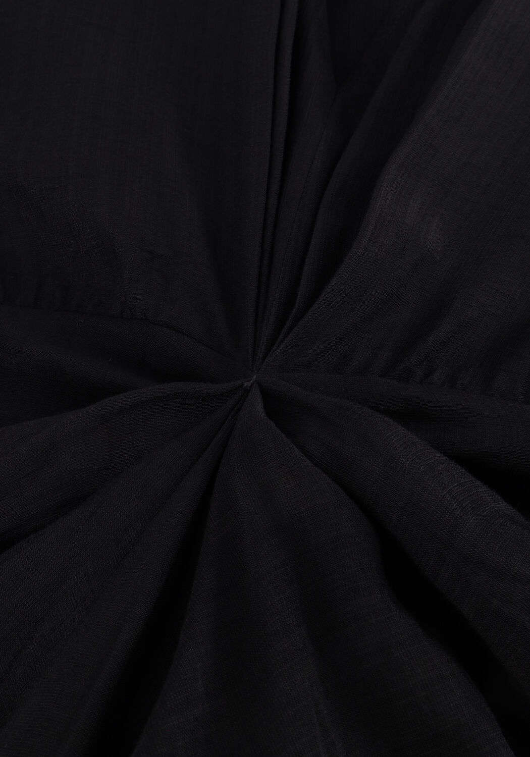 Schwarze CO'COUTURE Maxikleid HERACC KNOT DRESS - large