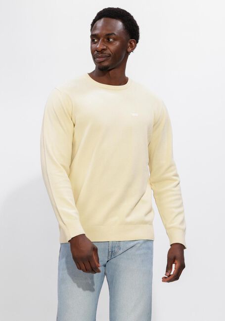Creme LEVI'S Pullover LIGHTWEIGHT HM SWEATER RUTABAGA PIQUE - large