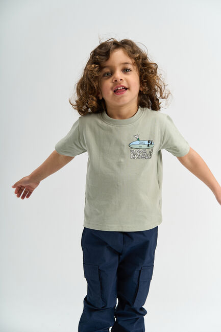 Gr&uuml;ne THE NEW Polos & T-Shirts TNSTSIGURD - large