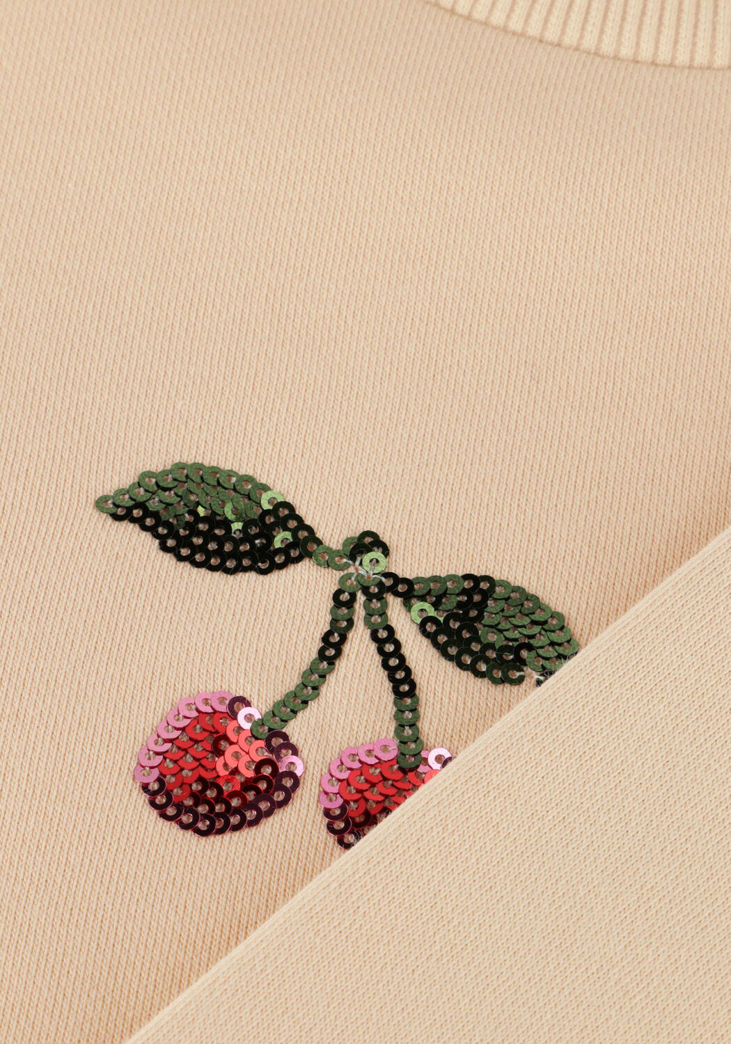 Ecru KONGES SLOJD Pullover LOU SEQUIN SWEAT SHIRT OCS - large