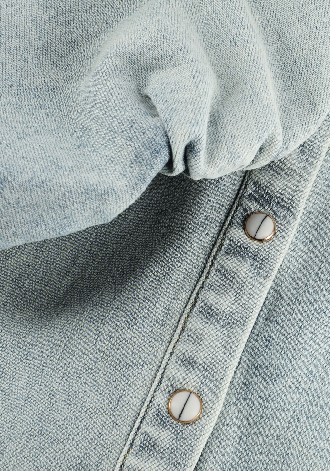 Hellblau JANICE Minikleid STEFF - large