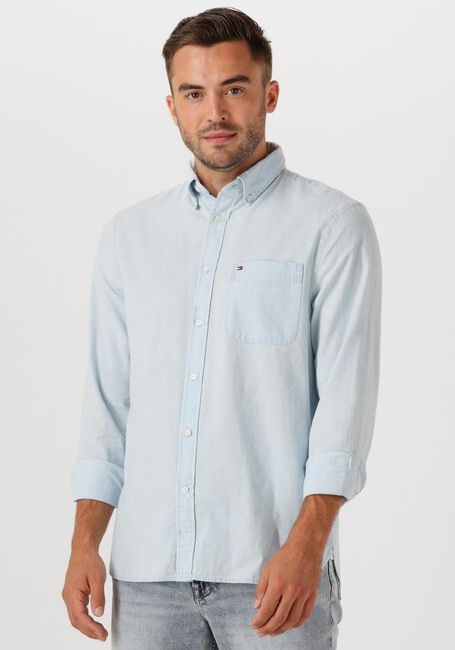 Hellblau TOMMY HILFIGER Casual-Oberhemd CHAMBRAY POCKET RF SHIRT - large