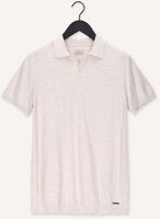 Weiße DSTREZZED Polo-Shirt MERCURY S/S POLO MELANGE SLUB Weiße DSTREZZED Polo-Shirt MERCURY S/S POLO MELANGE SLUB - medium