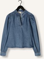 Blaue NEO NOIR Blusen ROSSLYN DENIM BLOUSE Blaue NEO NOIR Blusen ROSSLYN DENIM BLOUSE - medium