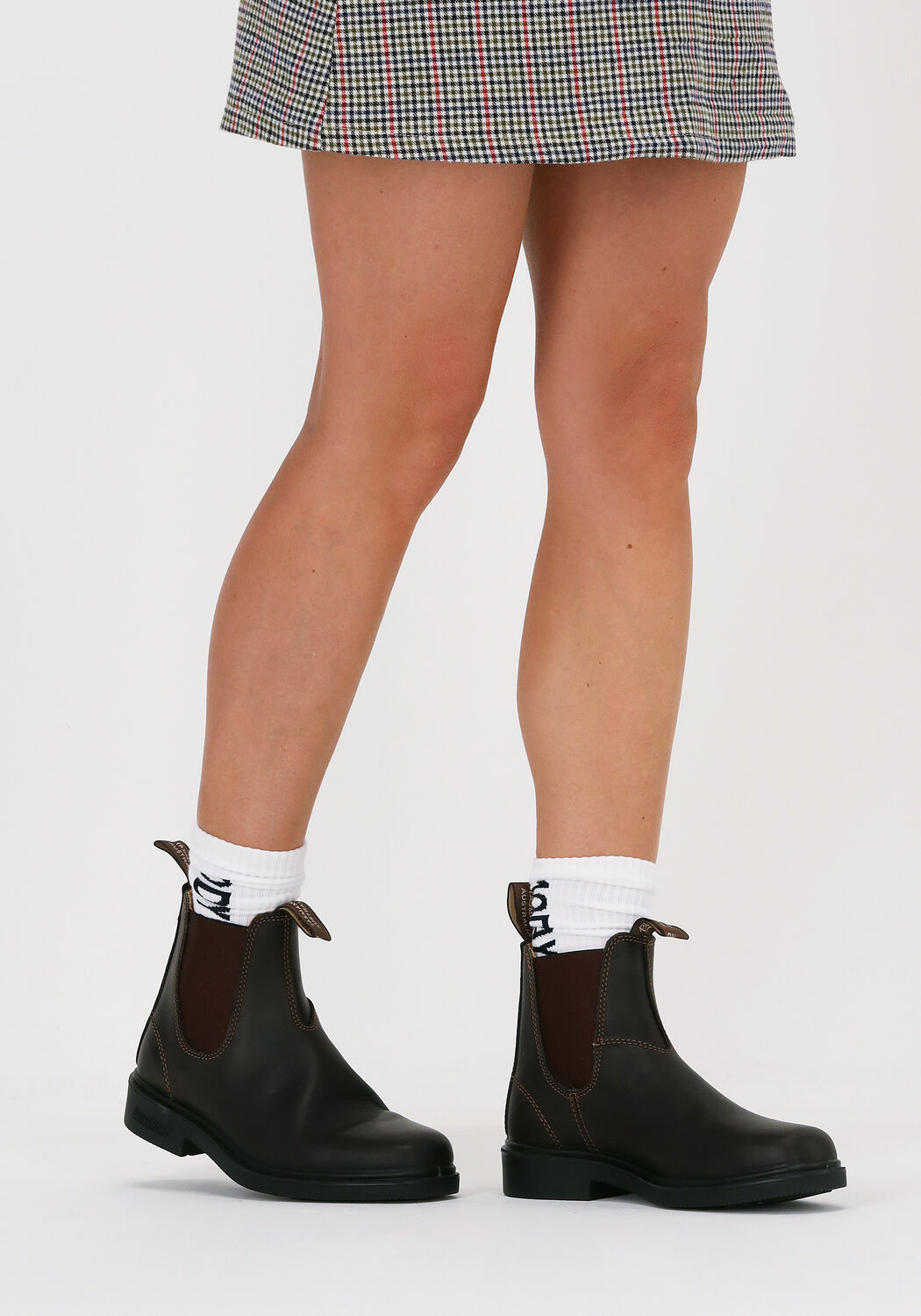 Braune BLUNDSTONE Chelsea Boots DRESS BOOT DAMES - large