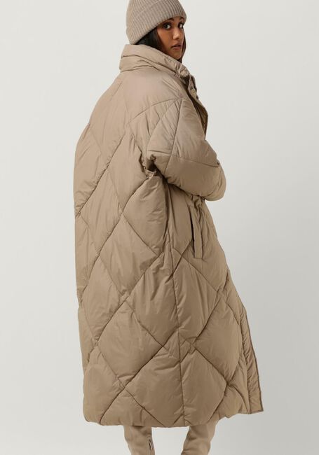 Beige NOTRE-V Wattierte Jack PUFFER DIAMOND - large