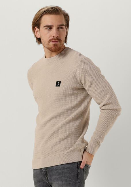 Beige BUTCHER OF BLUE Pullover SQUARE CREW - large