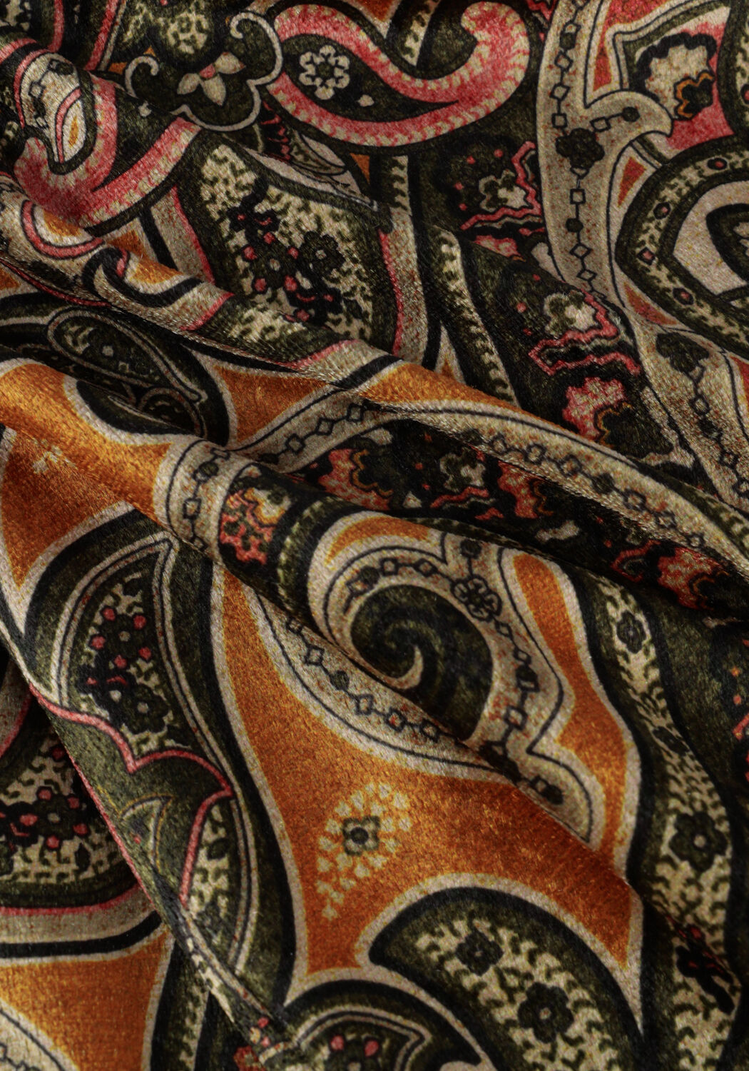 Mehrfarbige/Bunte SUMMUM Schlaghose TROUSERS PAISLEY VELVET - large