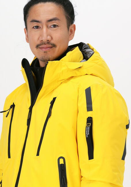 Gelbe NATIONAL GEOGRAPHIC Parkas HOODED ICONIC JACKET - large