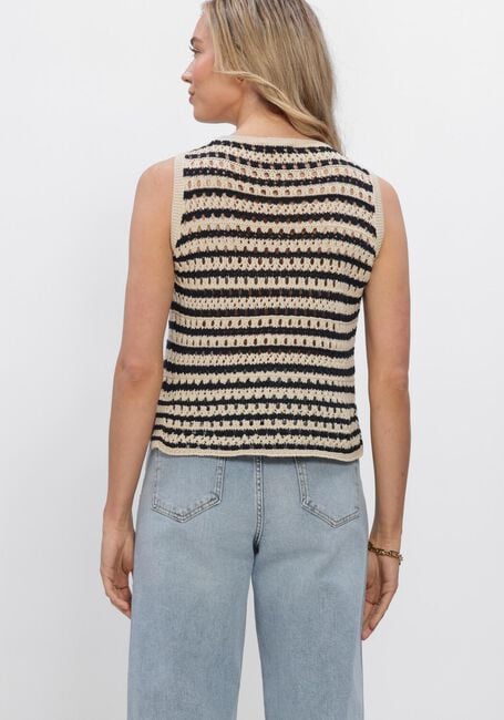 Dunkelblau MODSTR&Ouml;M Tops & T-shirts VESTERMD STRIPE TOP - large