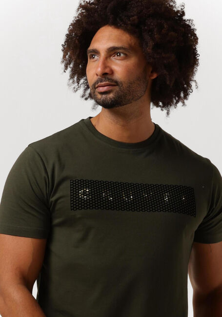 Khaki CRUYFF T-shirt CAMO TEE - large