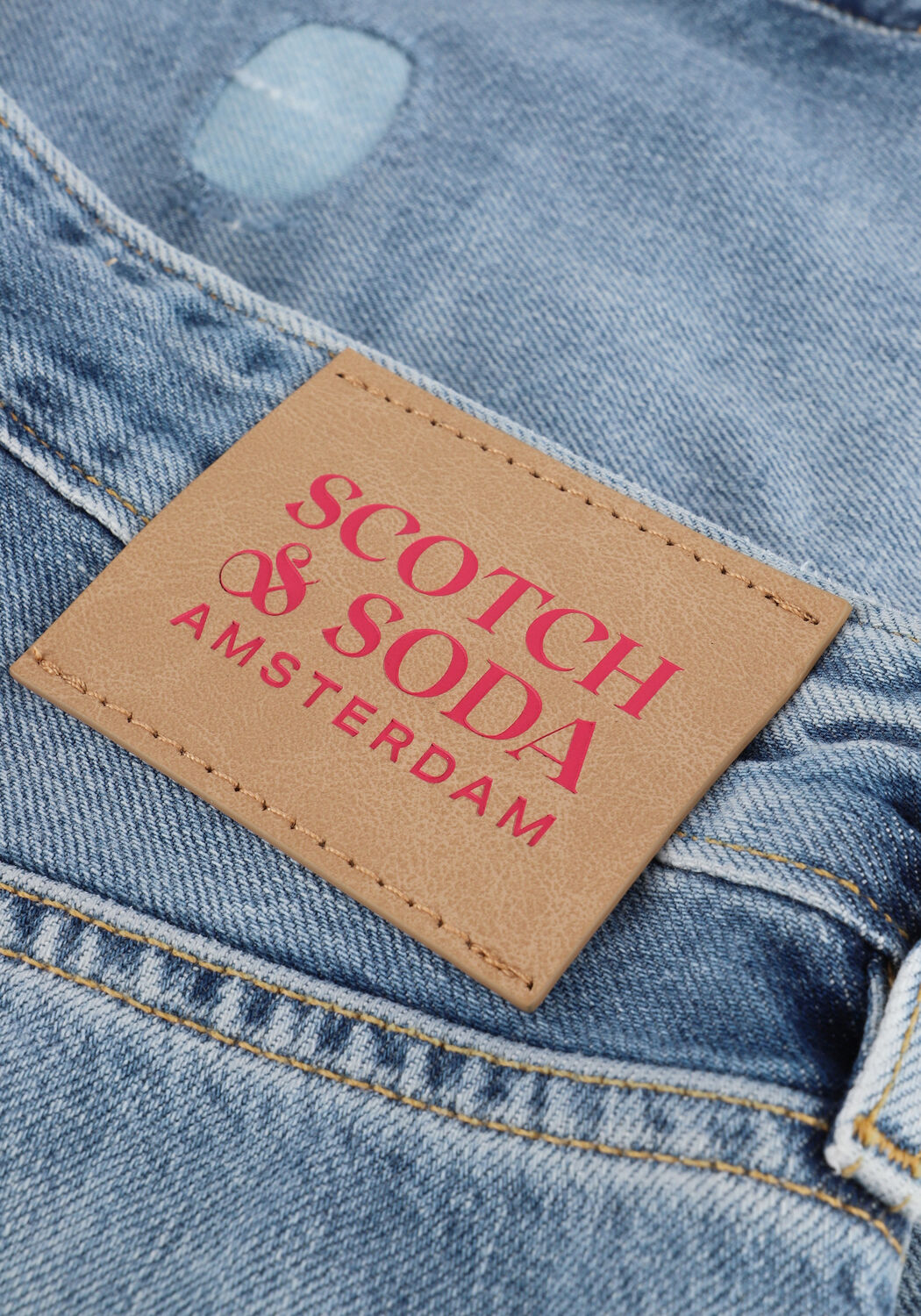 Hellblau SCOTCH & SODA Kurze Hosen RALSTON DENIM SHORT - large