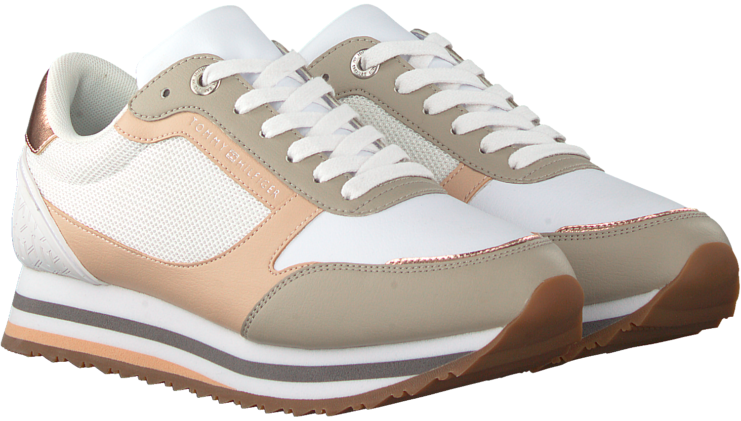 Sneaker beige tommy hilfiger Clearance