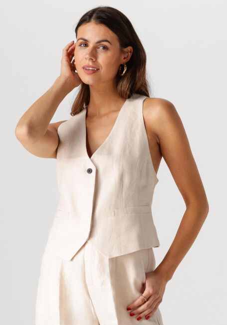 Nicht-gerade weiss COPENHAGEN MUSE Gilet NATURE WAISTCOAT - large