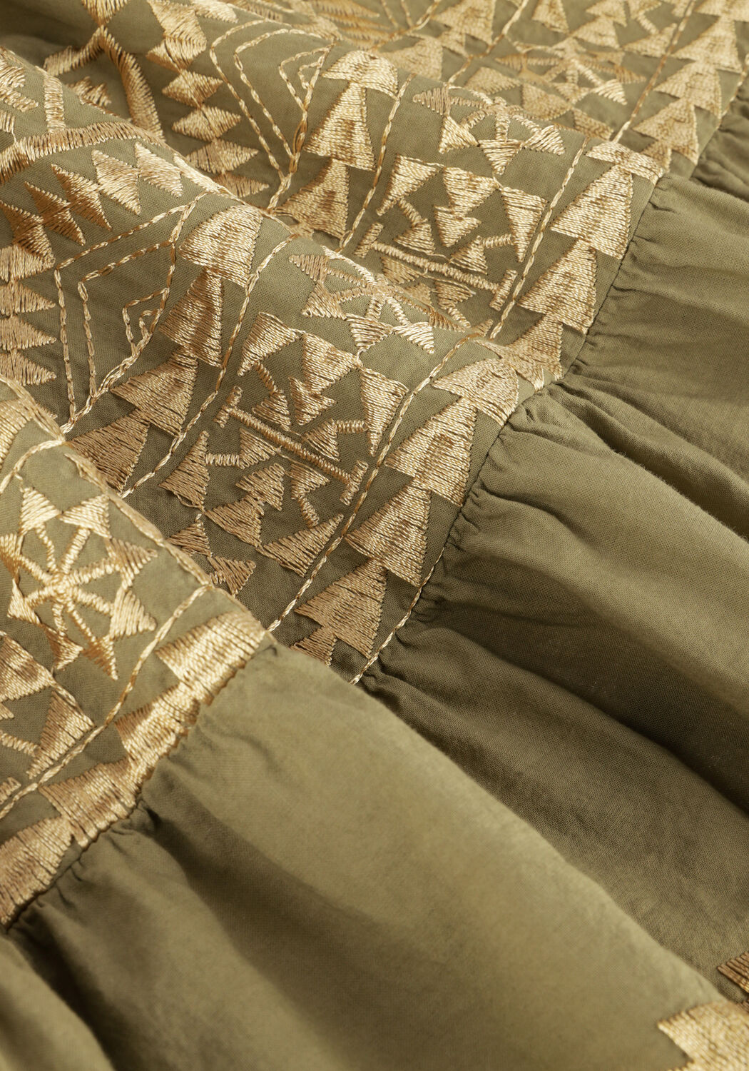 Gr&uuml;ne GREEK ARCHAIC KORI Minikleid 330652 - large