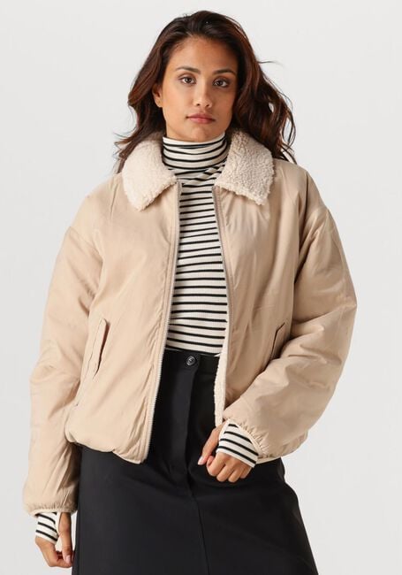 Beige PENN & INK Wattierte Jack JACKET - large