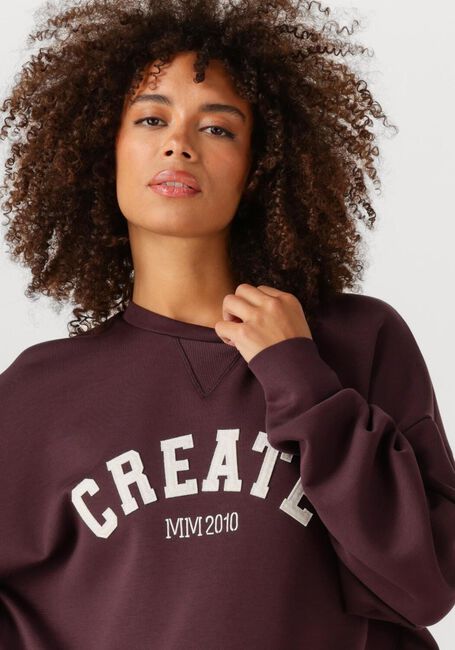Bordeaux MOS MOSH Pullover MMCELLI O-LS SWEATSHIRT - large