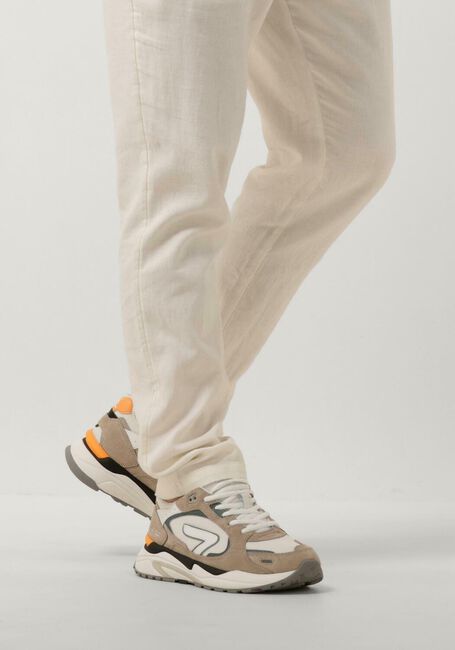 Weiße HUB Sneaker Low SLAM-M - large