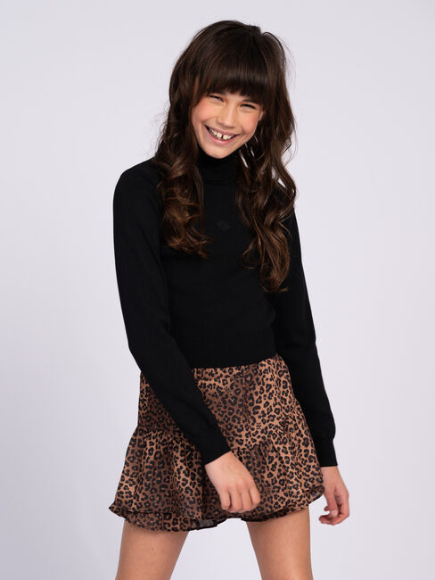 Schwarze NIK & NIK Rollkragenpullover OSSI PULLOVER - large