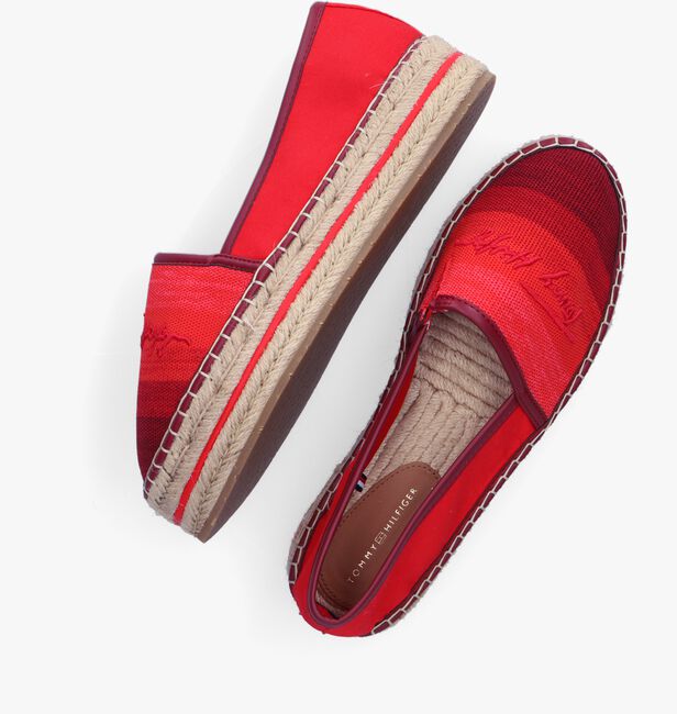 Rote TOMMY HILFIGER Espadrilles TOMMY GRADIENT - large
