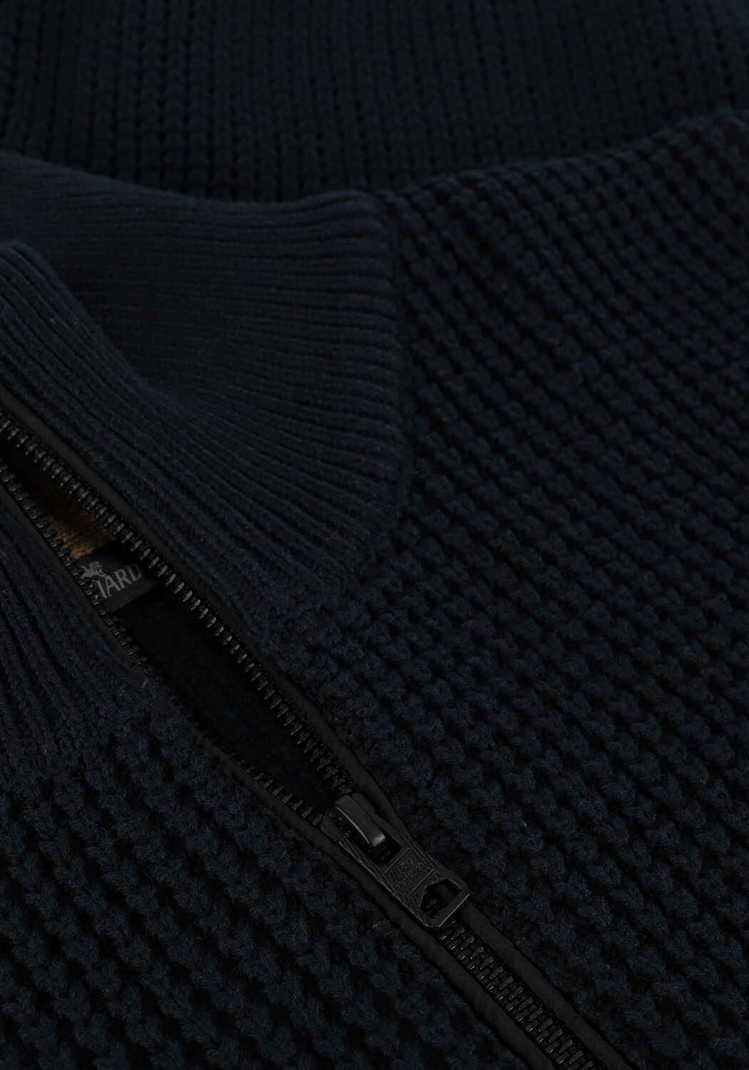 Dunkelblau VANGUARD Pullover HALF ZIP COLLAR COTTON ARCRYLI - large