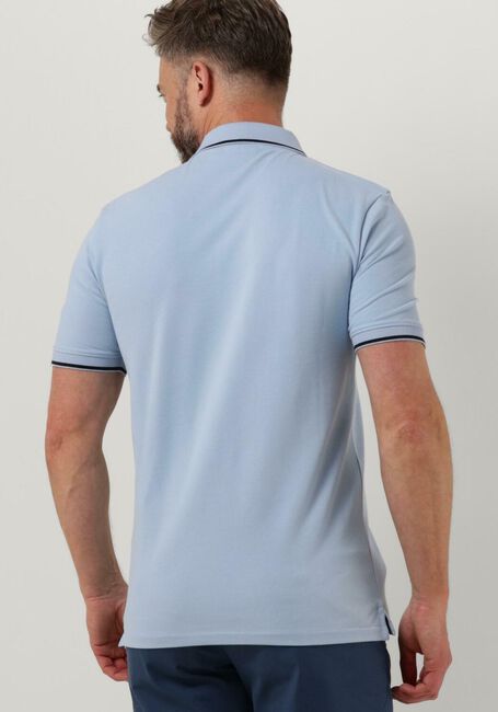 Hellblau LYLE & SCOTT Polo-Shirt TIPPED POLO SHIRT - large