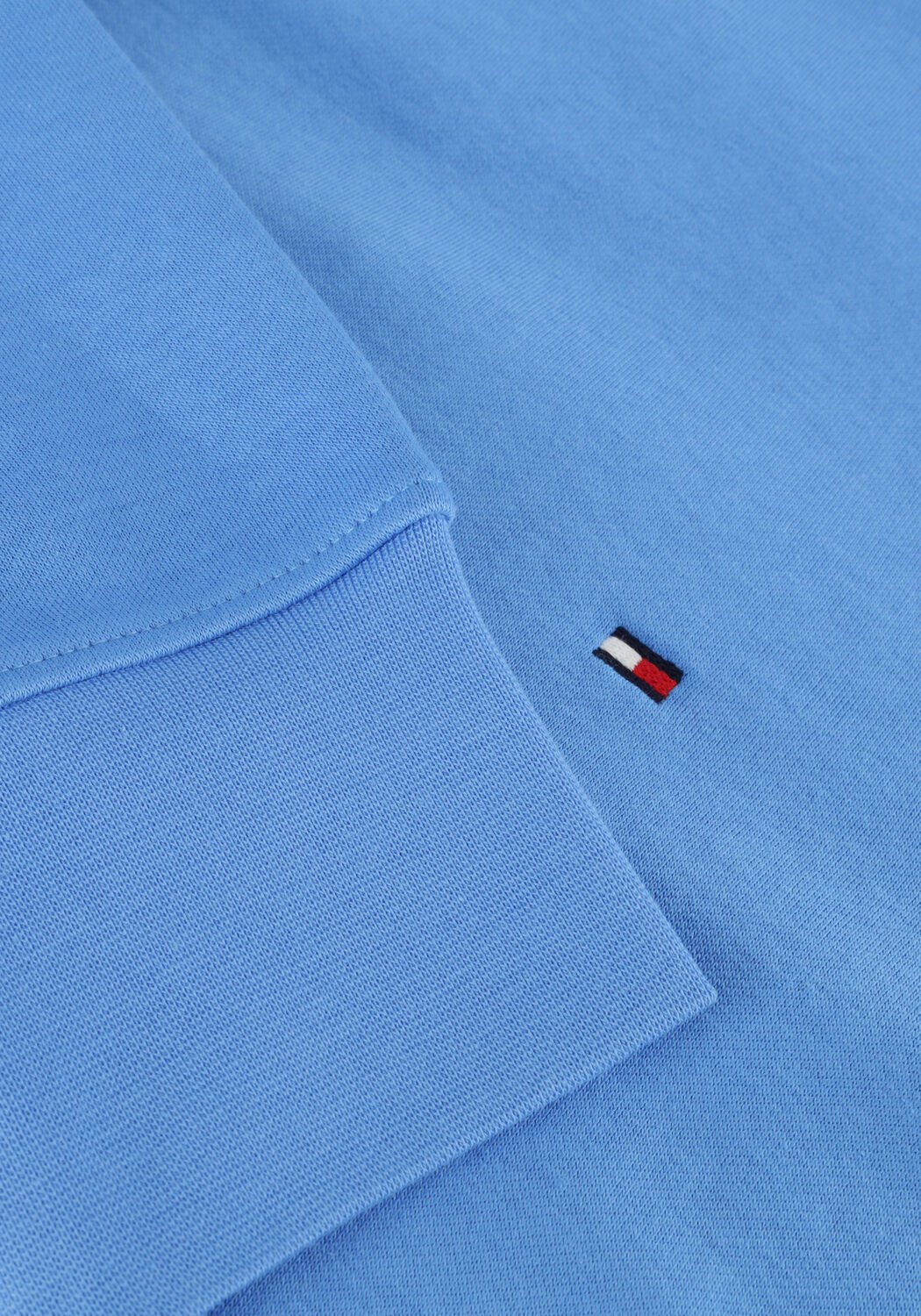 Blaue TOMMY HILFIGER Sweatshirt FLAG LOGO SWEATSHIRT - large