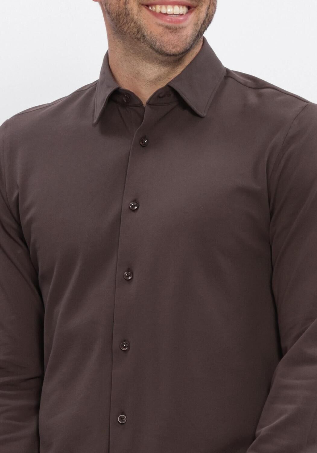 Braune DSTREZZED Casual-Oberhemd DS_BLAZE SHIRT - large