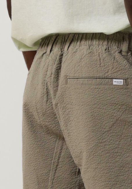 Olive SELECTED HOMME Kurze Hose SLHCOMFORT-PIER SHORTS W - large