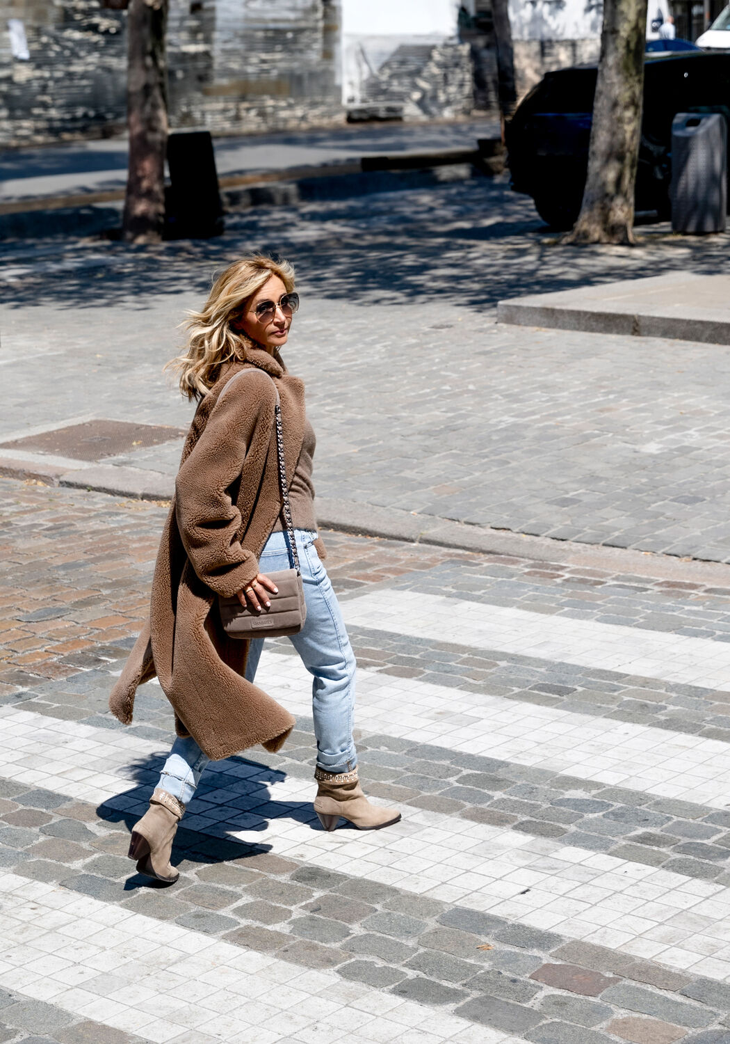 Taupe SHABBIES BY WENDY Ankle Boots WENDY BINAS - large