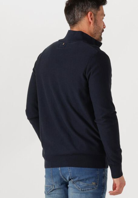 Dunkelblau PME LEGEND Pullover HALF ZIP COLLAR COTTON MODAL - large