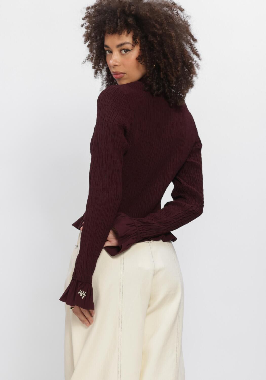 Bordeaux HARPER & YVE Blusen VEERLE-LS - large