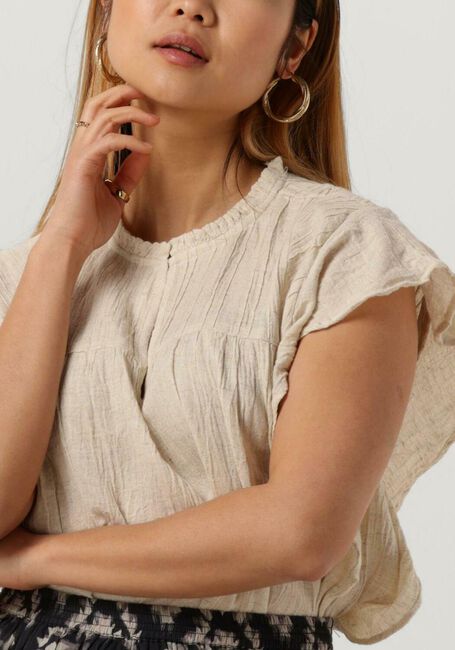 Sand BY-BAR Blusen DANEE SLUB BLOUSE5 - large