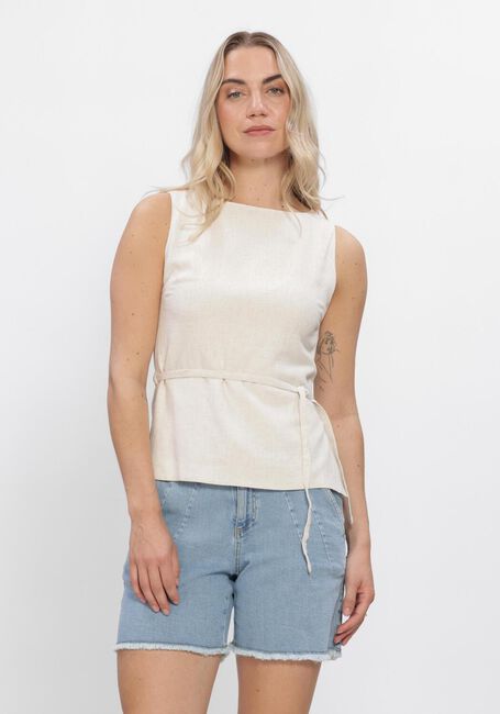 Creme NEO NOIR Tops & T-shirts NASSA LINNEN TOP - large