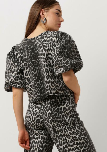 Graue CO'COUTURE Top LEOCC BOW BLOUSE - large