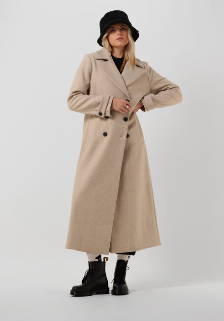 Beige ANOTHER LABEL Mäntel SOPHIA COAT - large