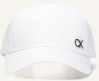 Weiße CALVIN KLEIN Kappe CK BOMBED METAL BB CAP Weiße CALVIN KLEIN Kappe CK BOMBED METAL BB CAP - medium