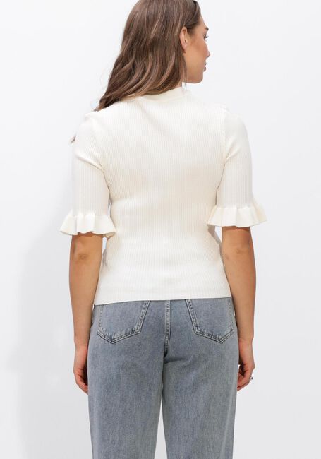 Beige Y.A.S. Top YASMIKLA SS KNIT TOP - large