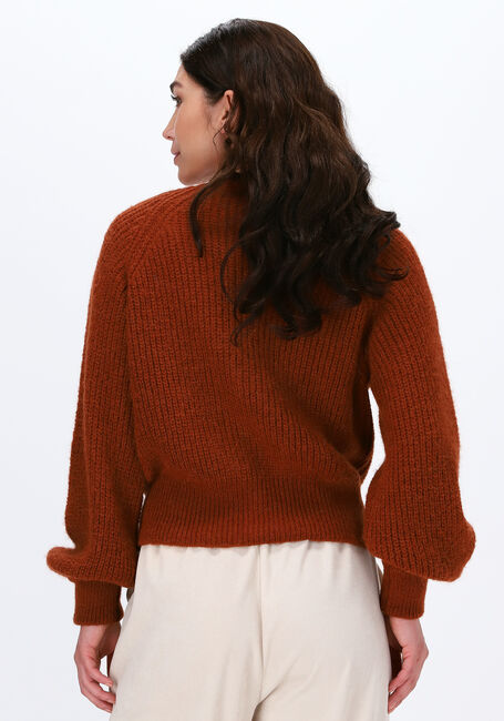 Cognacfarbene FABIENNE CHAPOT Strickjacke STARRY CARDIGAN - large