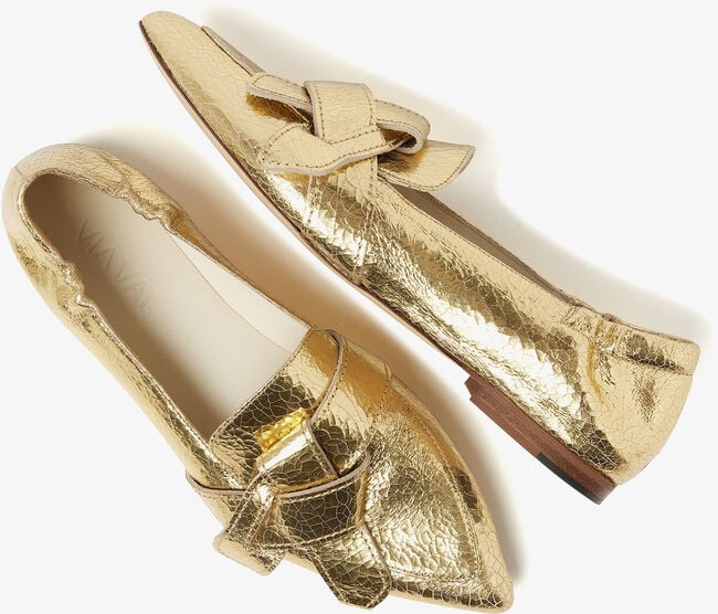 Goldfarbene VIA VAI Loafer LOLA RAYNE - large