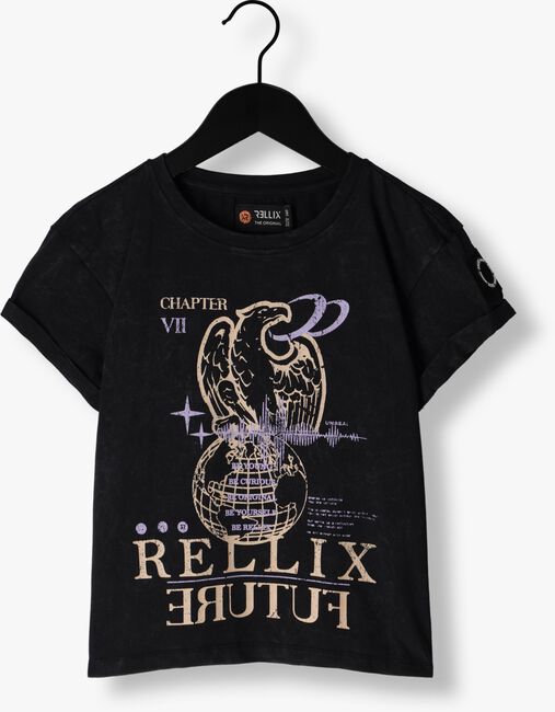 Schwarze RELLIX T-shirt T-SHIRT SS RELLIX - large