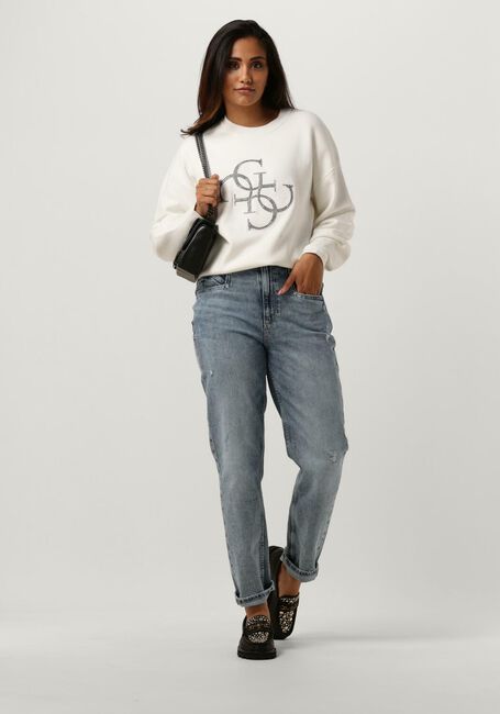Nicht-gerade weiss GUESS Sweatshirt LS RN LEONOR LOGO SWTR - large