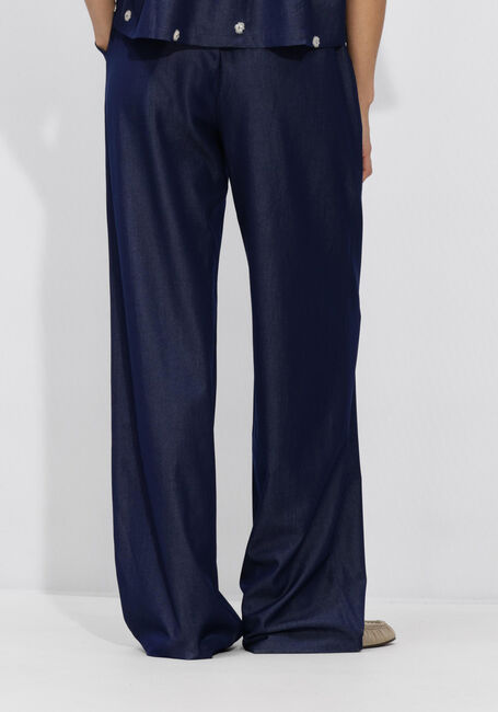 Dunkelblau NUKUS Weite Hose KYLIE PANTS GLOSSY - large