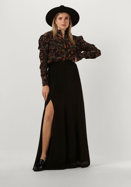 Schwarze ROUGH STUDIOS Maxirock DUSTIN SKIRT - large